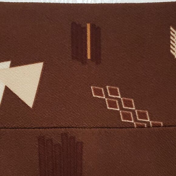 LuLaRoe Brown Abstract Design Print Skirt sz XS - Picture 5 of 7